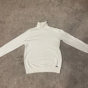 Calvin Klein sweater turtle neck white